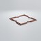 Ekena Millwork Small Fleming Decorative Fretwork Wood Wall Panels, Cherry, 11 3/8"W x 11 3/8"H x 3/8"T WALW12X12X0375FMGCH - alternate 6